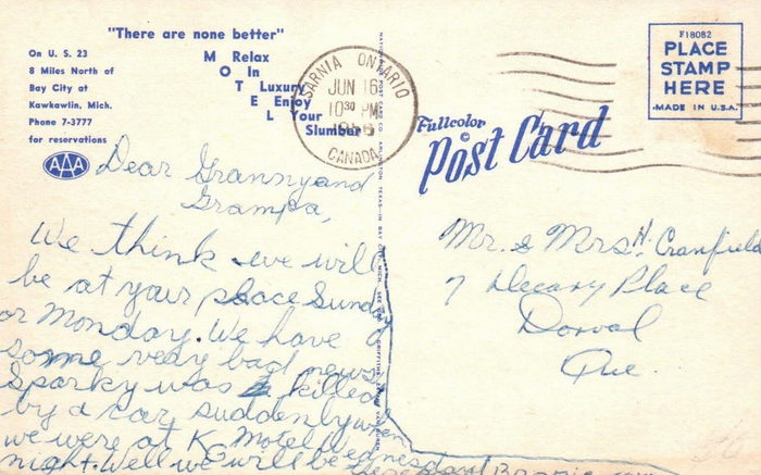 Rileys Motel - Old Motel (newer photo)